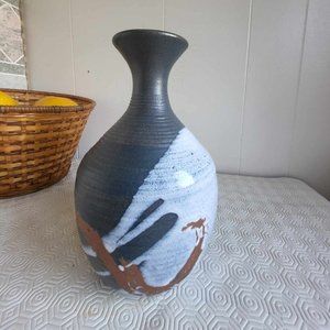 Unique and Beautiful Red Clay Vase~ Striking!